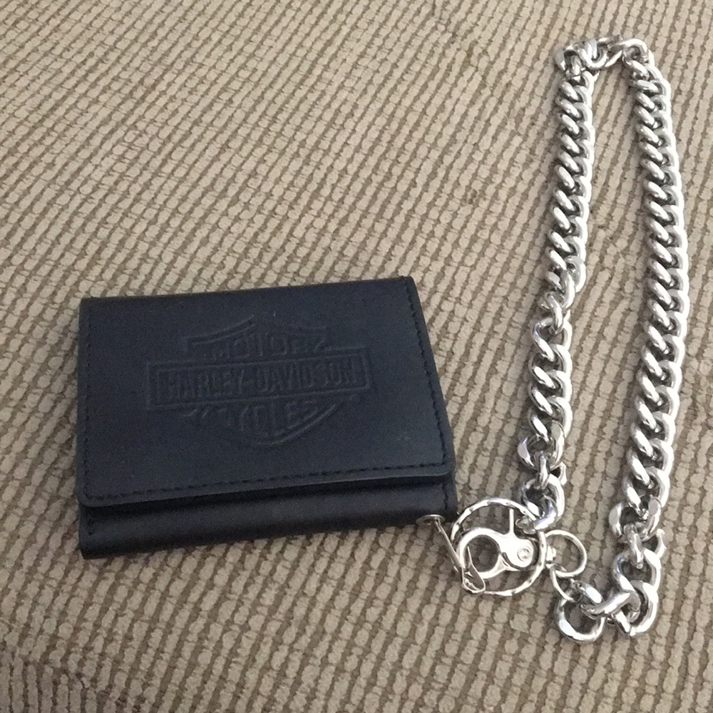 Harley Davidson Wallet with chain